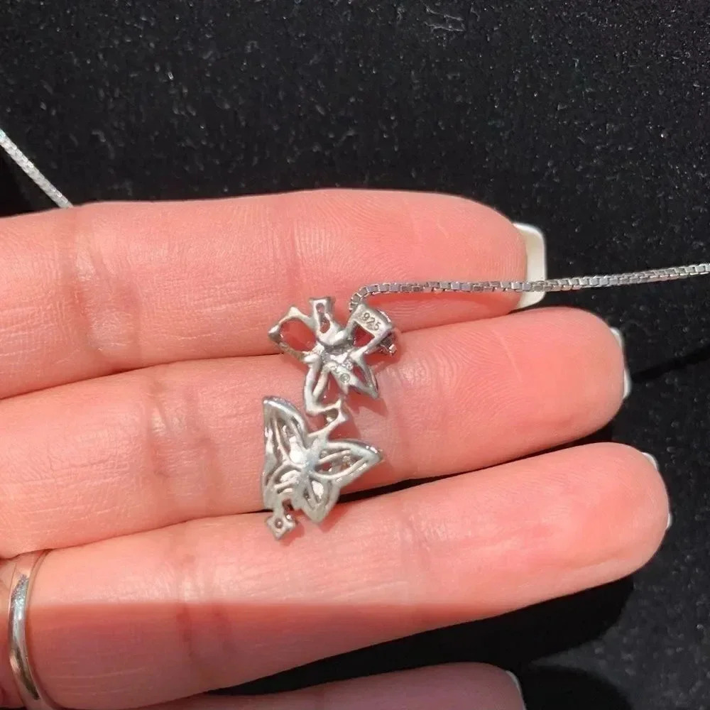 Alwand Vahan Sterling Silver Butterfly Necklace - Picture 3 of 13